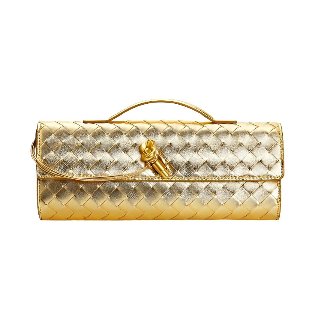 Ella Gold Clutch