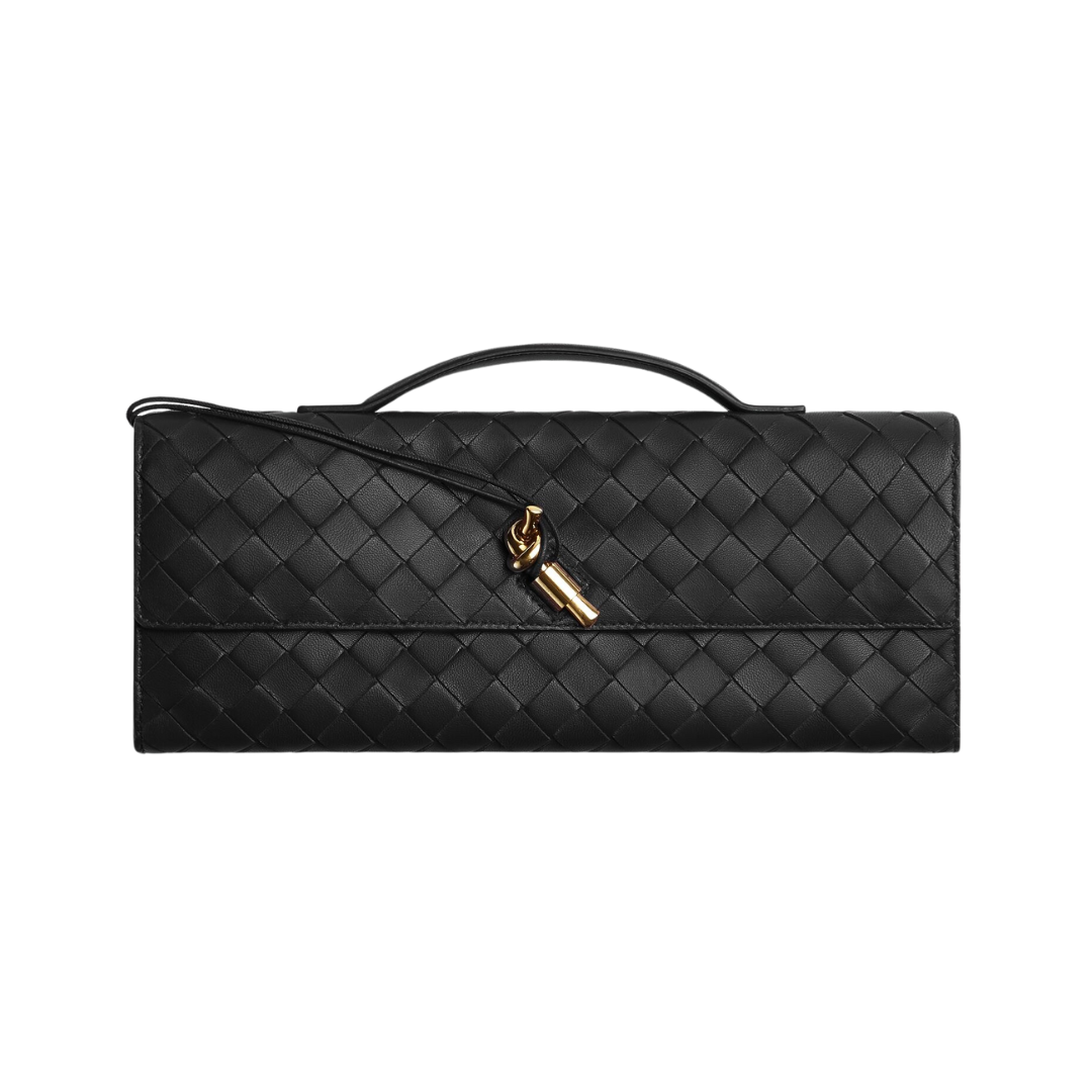 Ella Black Clutch