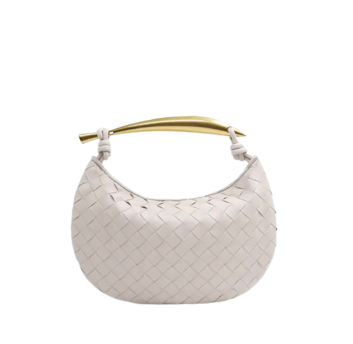 White Intrecciato Bag