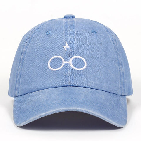 Denim Harry Potter Embroidered Baseball Cap