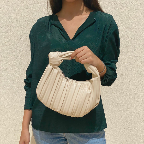 Off-white Pleated Bag