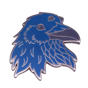 Game Of Thrones "Three Eyed Raven" Metal Pin