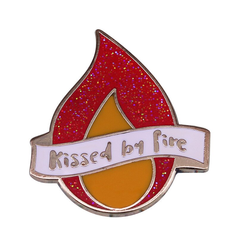 Game Of Thrones "Kissed By Fire" Metal Pin