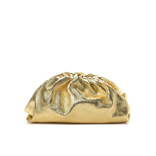 Gold Striped Pouch