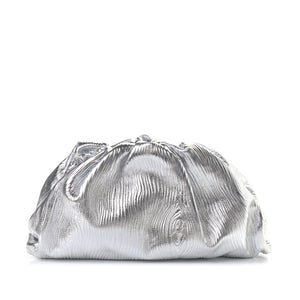 Silver Striped Pouch