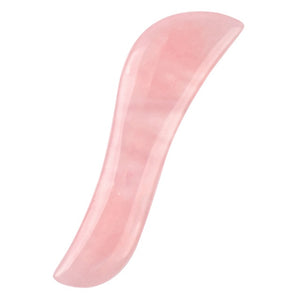 Rose Quartz S Gua Sha