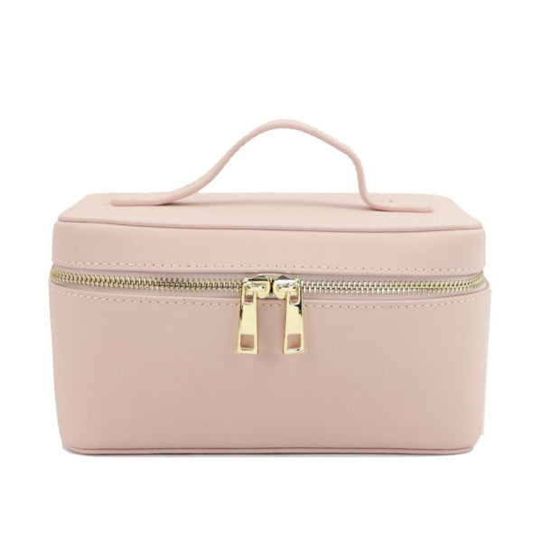 Nude Leather Travel Bag