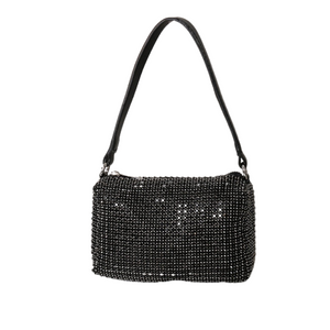 Black Crystal Box Bag